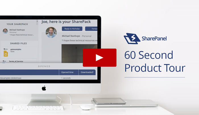 Share Panel product tour